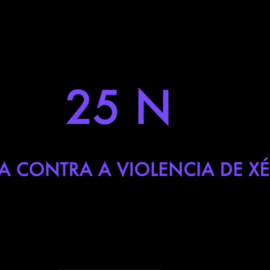 25N: Día contra a violencia de xénero